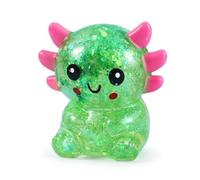 Mtbricey Sitting Salamander Squishy Toy Assorted Slow Rising Squeeze Toy Cute Reptile Shape Stress Relief Fidget Sensory Toy For Adults Teens Desk Novelty Gift Party Bag Filler (Green)