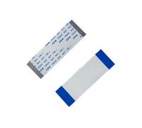 MTCELL 20 Pcs 19 Pin FFC/FPC Flexible Flat Ribbon Cable 1mm Pitch 60mm Length Same Side Contacts for LCD TV Laptop Car Audio DVD Player Internal Connection