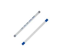 MTCELL 20 Pcs 6 Pin FFC/FPC Flexible Flat Ribbon Cable 0.5mm Pitch 60mm Length Same Side Contacts for LCD TV Laptop Car Audio DVD Player Internal Connection