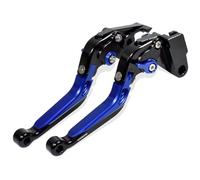 MTCRIGHTER for Royal Enfield Bear 650 2025 2026 CNC Folding Extendable Brake Clutch Levers 6-Position Adjustable CNC Billet Aluminum (Blue)