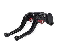 MTCRIGHTER Short Brake Lever Clutch Lever Compatible with Honda CB500X CB500F CBR500R 2022-2024, CNC Aluminum Alloy Made (Red)