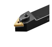 MTENN 1616H16 CNC Lathe External Turning Tool Holder, Right-Hand 60° Carbide Insert Holder for TNMG1604, 16 mm × 16 mm Square Shank, 100 mm Length