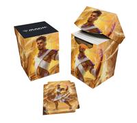 MTG Aetherdrift 100+ Deck Box Borderless Racer featuring Basri, Tomorrow's Champion