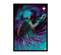 MTG Aetherdrift Deck Protector Sleeves Borderless Racer featuring Winter, Cursed Rider (100)