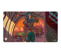 MTG Aetherdrift Playmat Borderless Racer featuring Sita Varma, Masked Racer