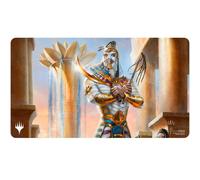 MTG Aetherdrift Playmat Commander featuring Temmet, Naktamun's Will