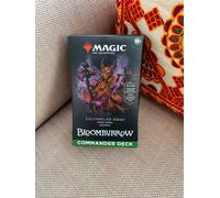 Magic: The Gathering Bloomburrow Commander Deck - Squirreled Away (100-Card Deck, 2-Card Collector Booster Sample Pack + Accessories) (English Version)