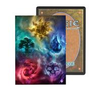 MTG Card Sleeves 100CT,Standard Size Sturdy MTG Sleeves Matte Back Finish for Baseball,Trading Cards (Color Printing)