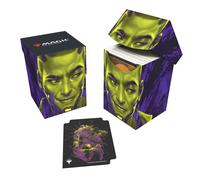 Ultra Pro MTG Duskmourn 100+ Deck Box Commander Kaito, Bane of Nightmares for Magic: The Gathering, Protect and Store up to 100+ Double Sleeves Standard Cards, Secure Lid, Vibrant MTG Art