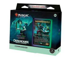 MTG Duskmourn Death Toll Commander Deck Magic The Gathering Trading Card Game