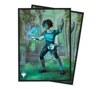 Ultra Pro Mtg Duskmourn Deck Protector Sleeves Featuring Zimone, Mystery Unraveler (Commander) (100)