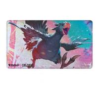 MTG FINAL FANTASY Holofoil Playmat Premium featuring Traveling Chocobo (Black)