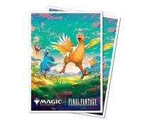 MTG FINAL FANTASY Q4 105ct APEX Deck Protector sleeves featuring Traveling Chocobo