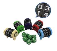 MTG Life Counter, 000-999 Range Wheel Counter Health Tracker with Skull Symbol, Life Counter Dial Game for Board Game, RPG TGG Card Games, Poke, YGO 1.65x1.38 inch