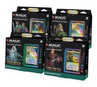 Magic The Gathering The Lord of The Rings: Tales of Middle-Earth Commander Deck Bundle - Includes All 4 Decks