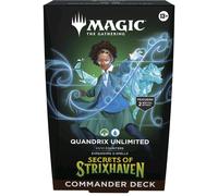 Magic: The Gathering Secrets of Strixhaven Commander Deck - Quandrix Unlimited (English Version)