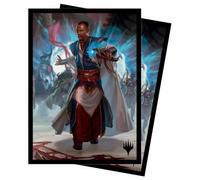 MTG March of the Machine Deck Protector Sleeves 4 featuring Teferi Akosa of Zhalfir (100)