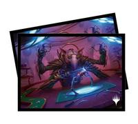 MTG March of the Machine Deck Protector Sleeves E featuring Gimbal, Gremlin Prodigy (100)