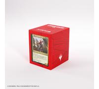 Gamegenic | Magic: The Gathering | Marvel Super Heroes Bastion 100+ XL - Comic Burst Red | Trading Card Game Accessory |Ages 13+
