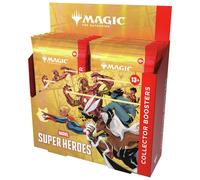 MTG Marvel Super Heroes Collector Booster 12 Pack Trading Card