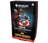 MTG Marvel Super Heroes Commander Deck Avengers Assemble Trading Card