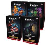 MTG Marvel Super Heroes Commander Deck Bundle : One Of Each Deck : 08/07/2026