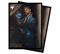 MTG Murders at Karlov Manor Deck Protector Sleeves featuring Alquist Proft, Master Sleuth (100)