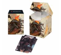 Ultra Pro - Outlaws of Thunder Junction 100+ Deck Box® Ft. Rakdos for Magic: The Gathering, TCG collectible gaming accessory protective card deck holder