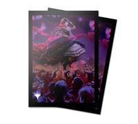 Ultra PRO - Magic: The Gathering Outlaws of Thunder Junction 100ct ChromaFuion Standard Size Card Sleeves Ft. Olivia, Protect & Store Your Gaming Cards, MTG Cards, Matte Finish Card Sleeves