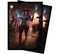 Ultra PRO - Magic: The Gathering Outlaws of Thunder Junction 100ct ChromaFuion Standard Size Card Sleeves Ft. Stella Lee, Protect & Store Your Gaming Cards, MTG Cards, Matte Finish Card Sleeves