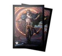 Ultra Pro Mtg Outlaws Of Thunder Junction Deck Protector Sleeves Key Art Featuring Oko, The Ringleader (100)