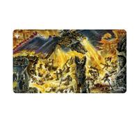 MTG Outlaws of Thunder Junction Playmat featuring Pitiless Carnage
