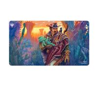 MTG Outlaws of Thunder Junction Playmat featuring Yuma, Proud Protector