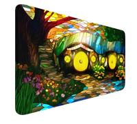 MTG Playmat, 24" x 14" MTG Playmats with Zones Stitched Edges Smooth Rubber Surface Mouse Pad, Battle Board Game TCG Playmat+ Storage Bag