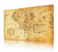 MTG Playmat 24" x 14" Stitched Edges and Smooth Rubber Surface Battle Board Game Mat with Free Storage Bag - Compatible with Magic the Gathering Playmat - Play MTG, YuGiOh, TCG