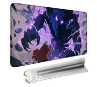 MTG Playmat 24x14 Inch,Shadow Monster TCG Magic The Gathering Playmat,Duskmourn Commander OCG CCG Card Board Game Mat Mousepad Desk pad with Stitched Edges Non-Slip Rubber Base