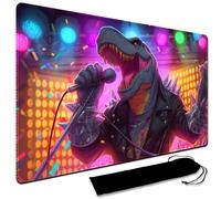 MTG Playmat, 60 x 35CM MTG Playmat with Zones, Stitched Edges Game Play Mat Trading Card Game Playmats Mouse Pad Smooth Rubber Surface TCG Game Mat with Storage Bag (No Zone,8)