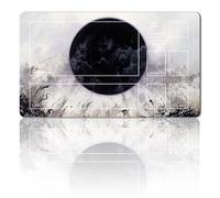 MTG Playmat + Free Storage Bags Size 60 X 35 Cm TCG and Board Game Mat for Cards,Mouse Pad Desk Mats Compatible for MTG TCG CCG (Damnation,With Zone)