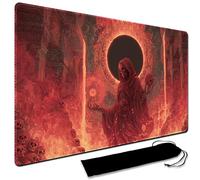 MTG Playmat,With Waterproof Storage black Bag Szie 60 x 35CM , With Zone MTG playmat Stitched Edges Game Play Mat Trading Card Game Playmats TCG Game Mat (No Zone,11)