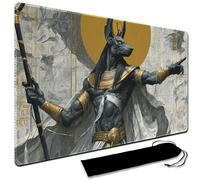 MTG Playmat,With Waterproof Storage black Bag Szie 60 x 35CM , With Zone MTG playmat Stitched Edges Game Play Mat Trading Card Game Playmats TCG Game Mat (No Zone,7)