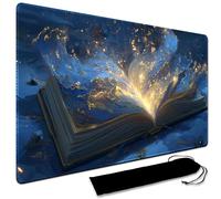 MTG Playmat,With Waterproof Storage black Bag Szie 60 x 35CM , With Zone MTG playmat Stitched Edges Game Play Mat Trading Card Game Playmats TCG Game Mat (No Zone,6)