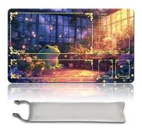 MTG Premium XXL Gaming Mat (60 x 35 cm) - High-Resolution Fantasy Design - Non-Slip Rubber Mat for TCG/CCG/MTG (with Zone, mtg50-9)
