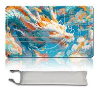MTG Premium XXL Gaming Mat (60 x 35 cm) - High-Resolution Fantasy Design - Non-Slip Rubber Mat for TCG/CCG/MTG (with Zone, mtg50-1)