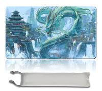 MTG Premium XXL Gaming Mat (60 x 35 cm) - High-Resolution Fantasy Design - Non-Slip Rubber Mat for TCG/CCG/MTG (No Zone, mtg50-2)