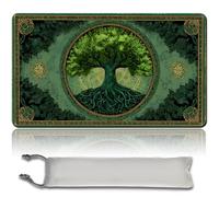 MTG Premium XXL Gaming Mat (60 x 35 cm) - High-Resolution Fantasy Design - Non-Slip Rubber Mat for TCG/CCG/MTG (No Zone, mtg50-4)