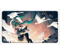 MTG Secret Lair - Hatsune Miku Retrospective Stitched Playmat- Swan Song (Winter)