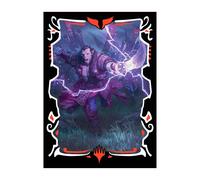 MTG Tarkir: Dragonstorm Deck Protector Sleeves Mardu Commander featuring Zurgo Stormrender (100)