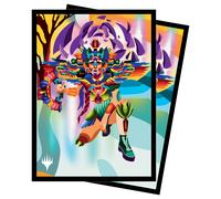 MTG The Lost Caverns of Ixalan Deck Protector Sleeves featuring Huatli, Poet of Unity