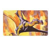 MTG The Lost Caverns of Ixalan Playmat featuring Bonehoard Dracosaur