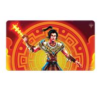 MTG The Lost Caverns of Ixalan Playmat featuring Kellan, Daring Traveler